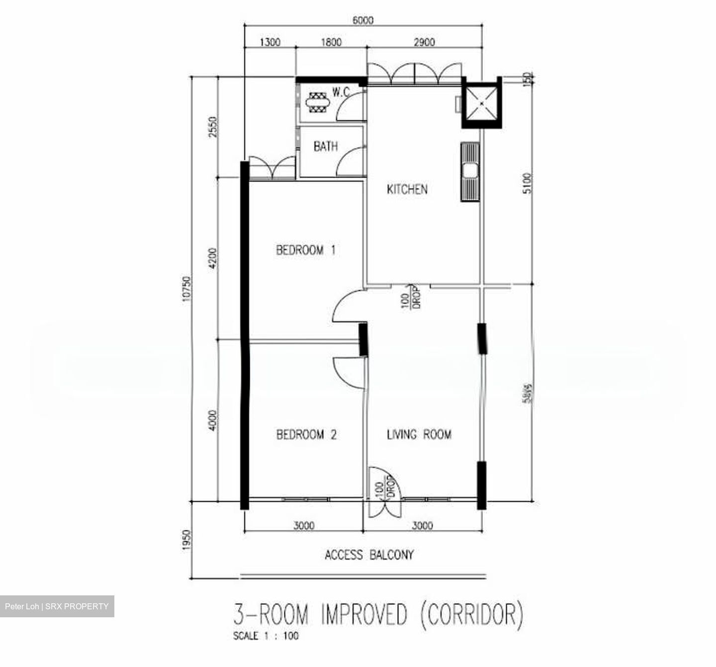 Blk 264 Waterloo Street (Central Area), HDB 3 Rooms #556949611